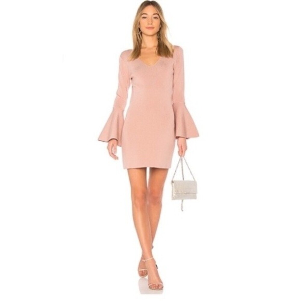 Central Park West Olympia Dress in Mauve XS NWOT